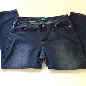DKIN plus size jeans 22W designed pockets